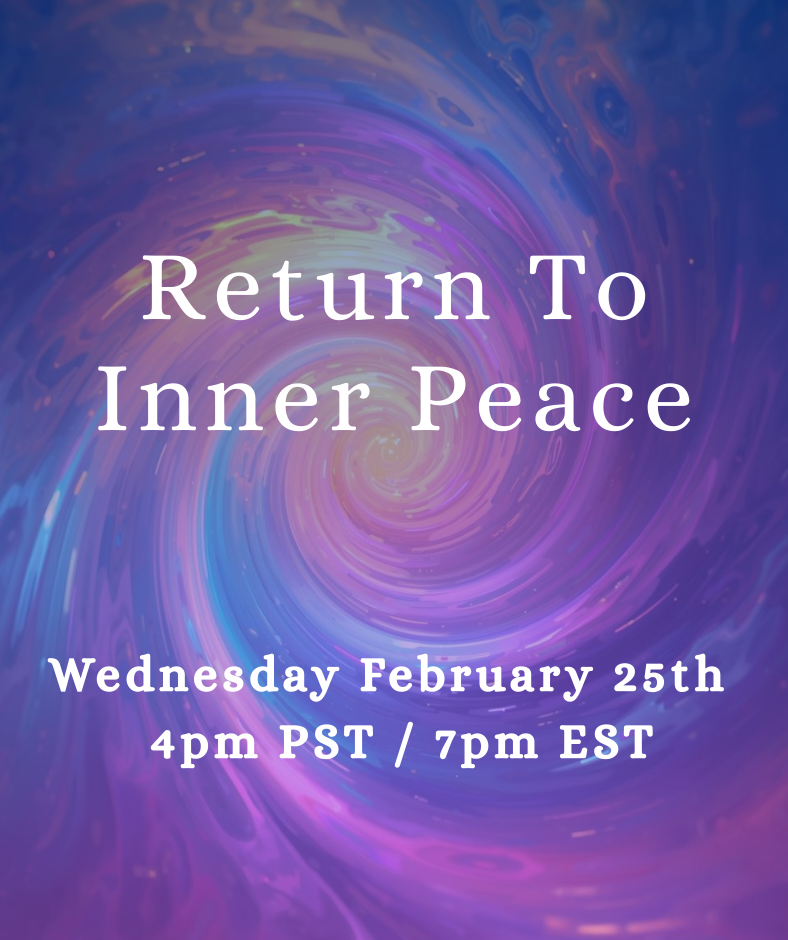 return to inner peace